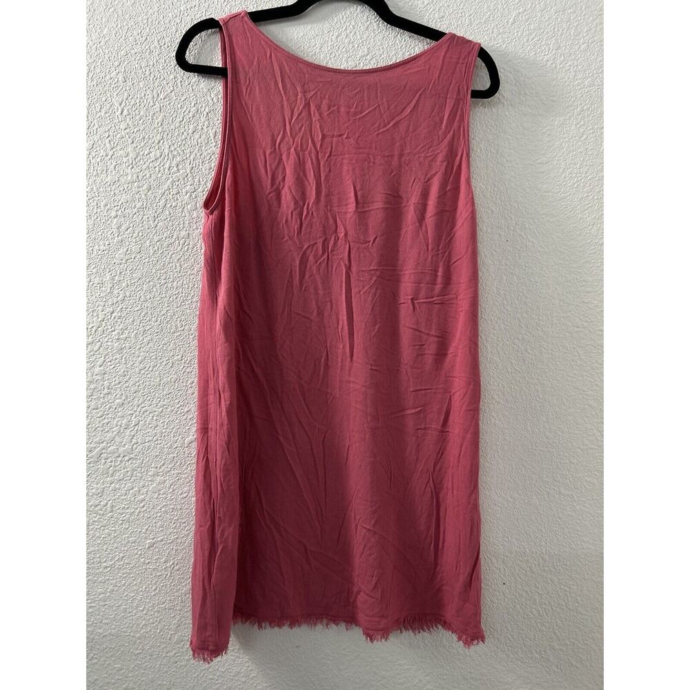 Mango Size Medium 6 Pink Summer Beach Short Flowy Shift Dress
